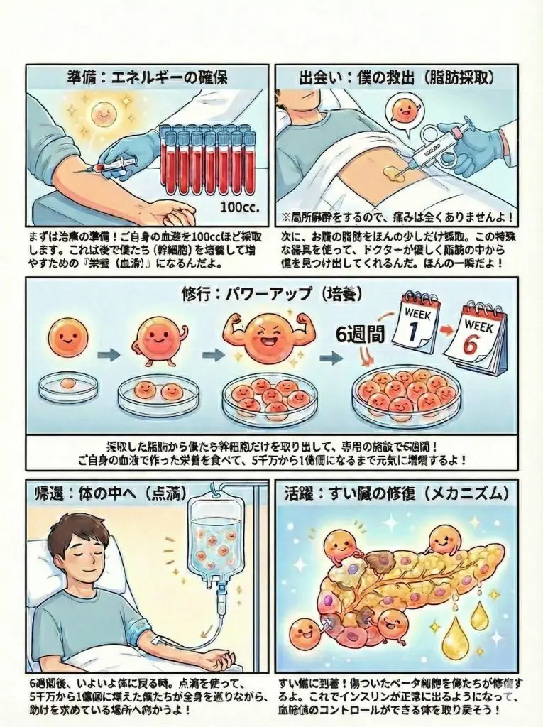 糖尿病再生医療〜 自己脂肪由来幹細胞治療という選択〜 | 池袋消化器